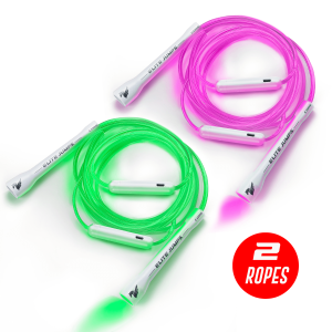 Light Show LED Double Dutch Jump Ropes - 12ft